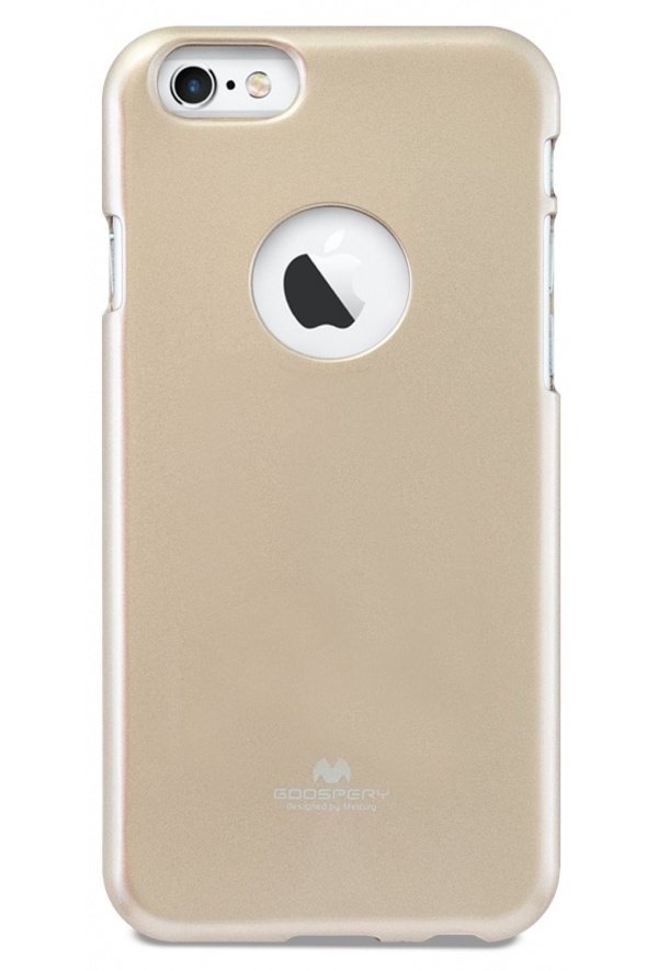 Husa iPhone 6+ / 6s+ - Mercury Jelly Case Goospery Gold