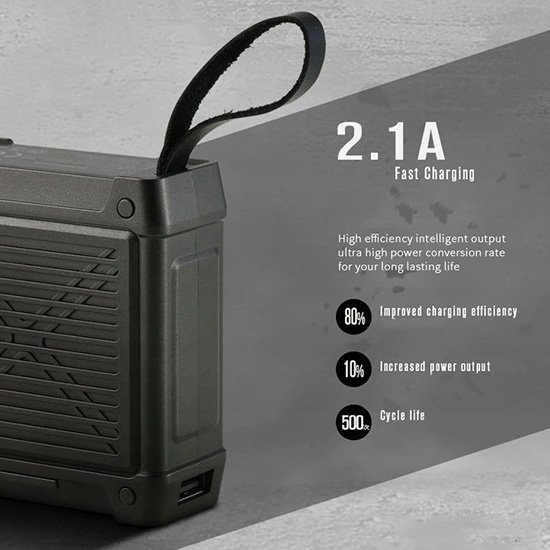 Baterie Externa Power Bank REMAX - Armory - 10.000 mAh RPP-79 : Negru 2