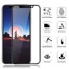 Folie sticla 5D Full Cover iPhone XR / 11, Negru1 Folie sticla 5D Full Cover iPhone XR / 11, Negru
