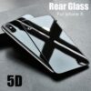 Folie sticla iPhone X / XS 5D spate ( capac) X 1