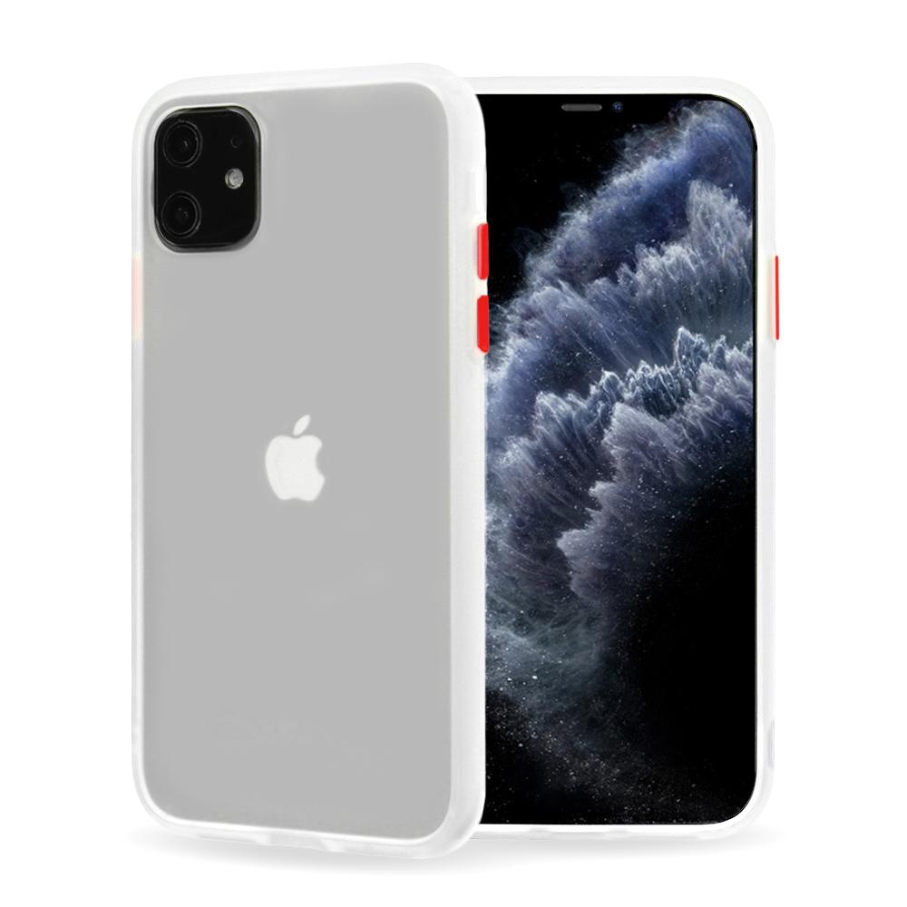 color button bumper transparent iphone 11 pro
