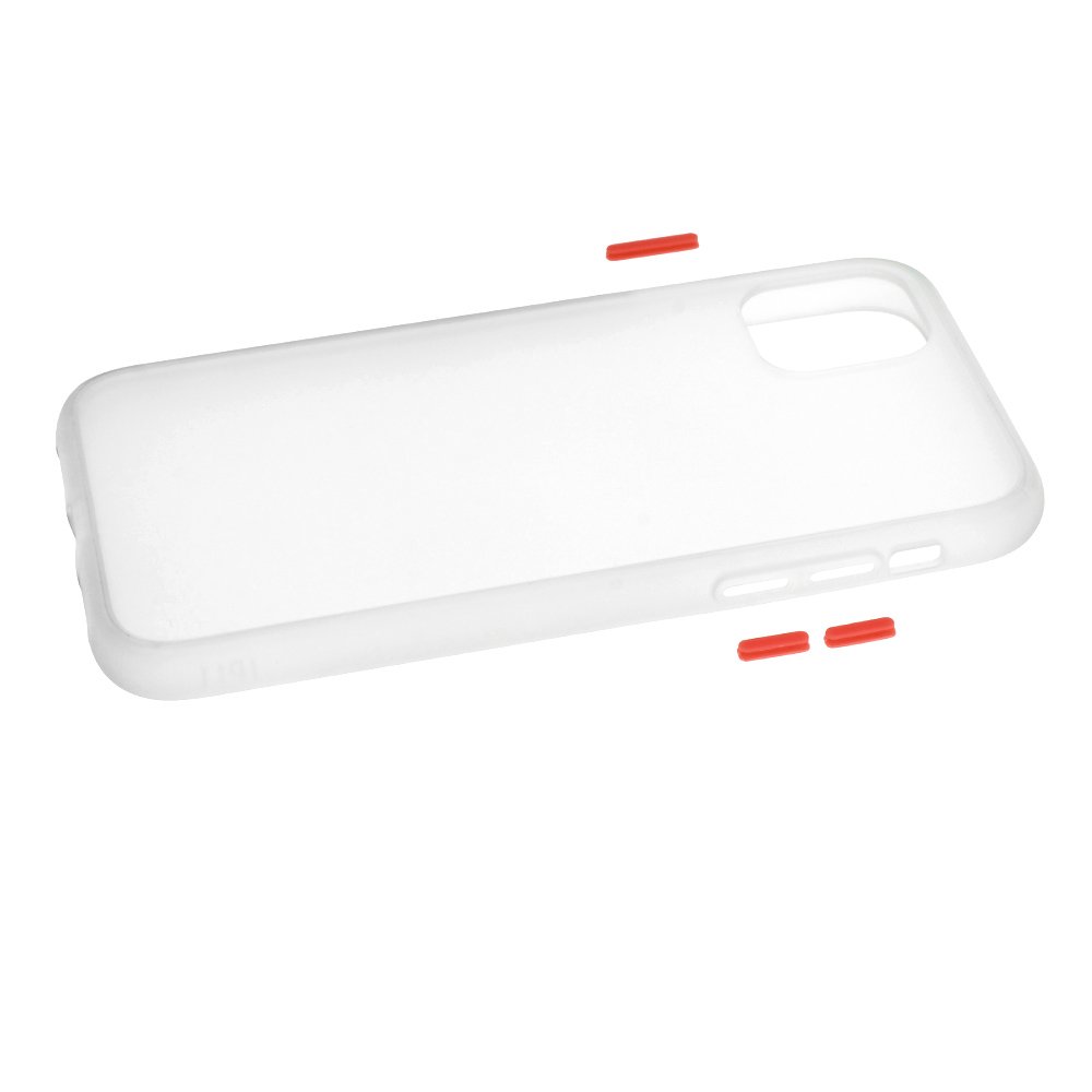 color button bumper transparent iphone 11 pro