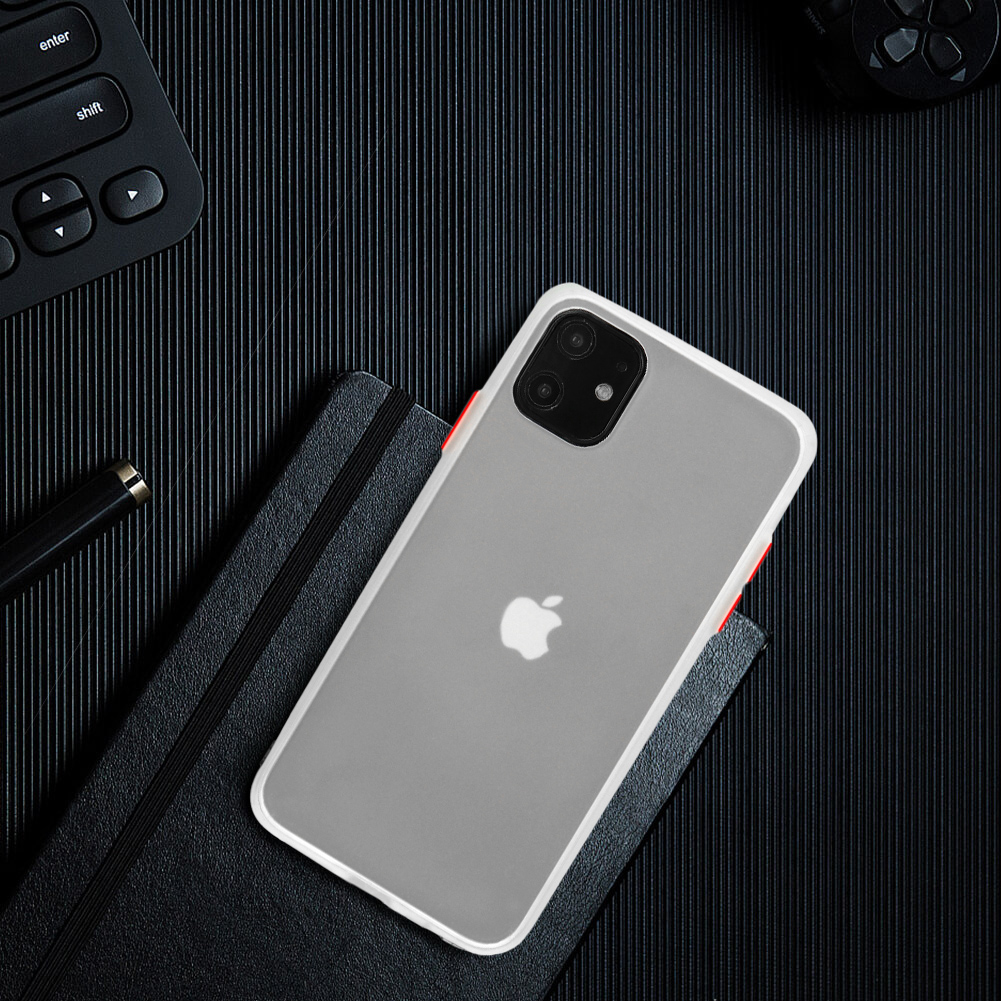 color button bumper transparent iphone 11 pro