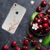 husa silicon floral cherry iphone 11 pro