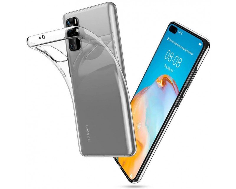 husa slim transparenta huawei p40 pro