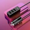 adaptor auto Rhea Series RCC-401 1xUSB + 3xUSB 5,5A