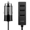 adaptor auto Rhea Series RCC-401 1xUSB + 3xUSB 5,5A