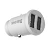 Adaptor incarcator Auto 3.1A Alb