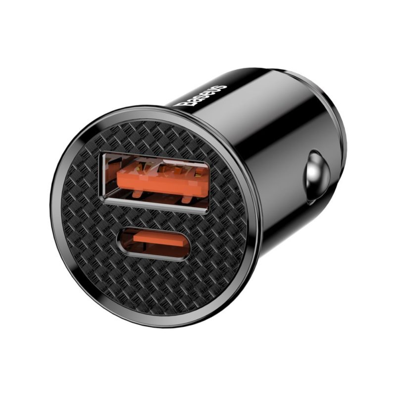 Adaptor incarcator Auto Type C și A 30W QC4.0 PD 3.0 5A