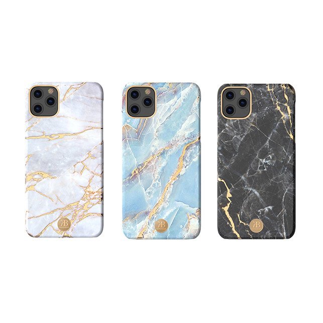 husa kingxbar iphone marble albastru-alb