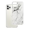 husa marble iphone alb