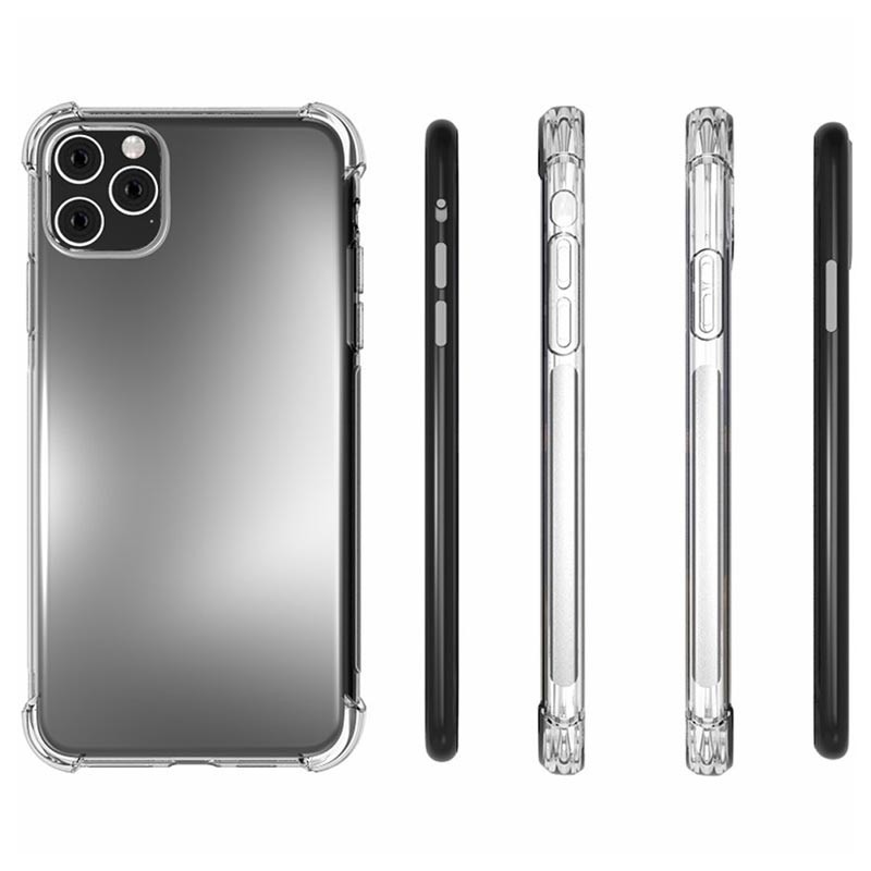 Husa Silicon Antisoc Transparenta iPhone 12 Pro Max