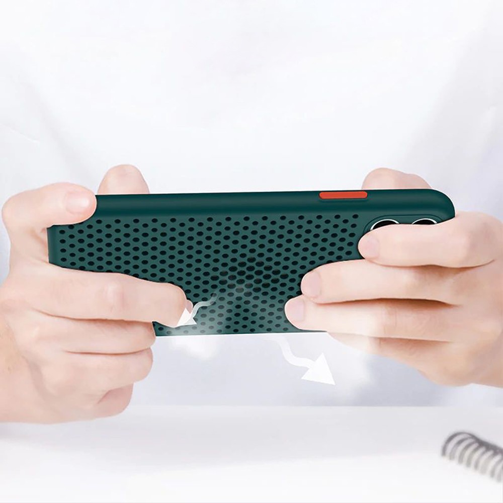 Husa Breath Negru iPhone 12 / 12 Pro