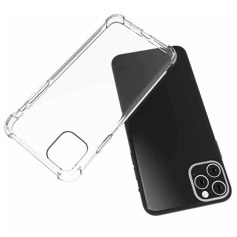 Husa Silicon Antisoc Transparenta iPhone 12 Pro Max