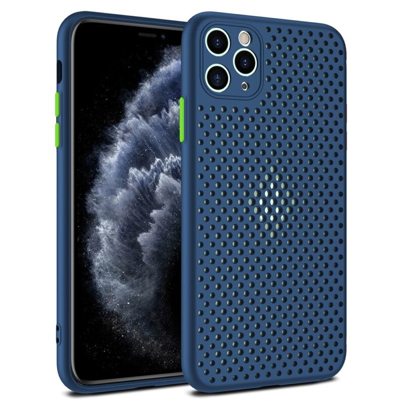 Husa Breath Navy iPhone 12 / 12 Pro