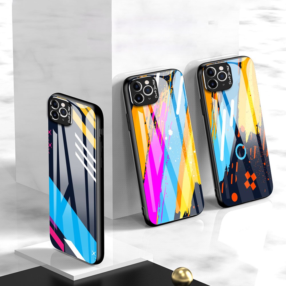 Husa iPhone Color Glass