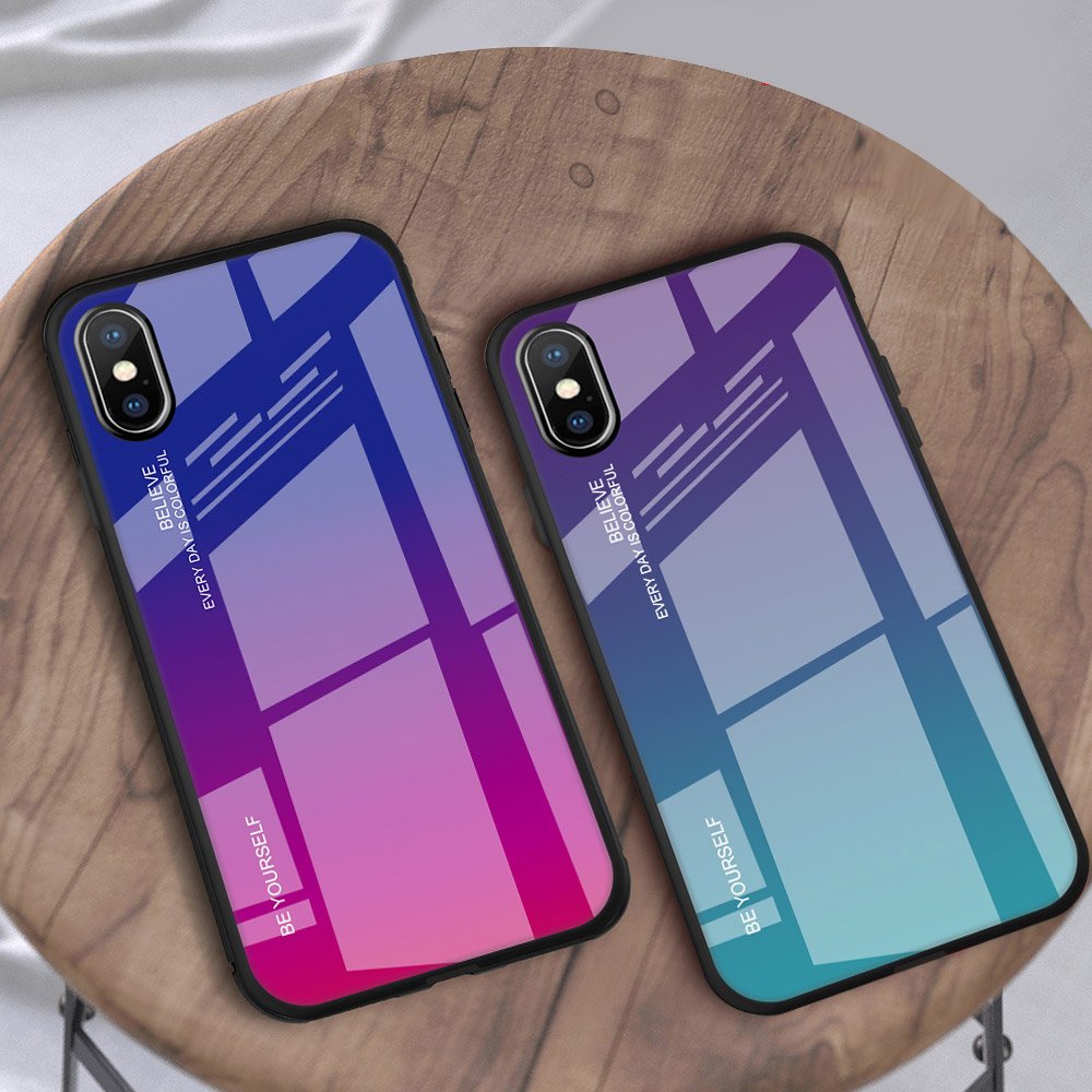 Husa iPhone Gradient Glass