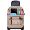 Protectie:Organizator scaun auto fata cu masuta - bej
