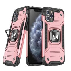 Husa iPhone 11 Pro Max Wozinsky Ring Armor Roz