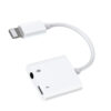 Adaptor universal Joyroom Lightning mini Jack 3.5mm - alb