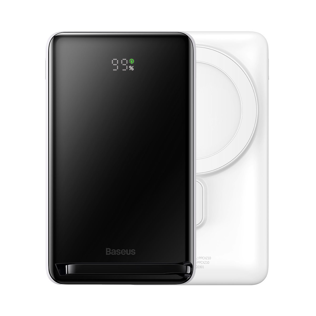 Baterie externa cu functie MagSafe pentru Iphone 12 si 13 - Baseus 10000mAh 20W - alb