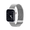 Curea Dux Ducis Milanese Apple Watch seria 7:6:5:4:3:2 : SE (40:41mm:38mm) - silver Curea Dux Ducis Milanese Apple Watch seria 7:6:5:4:3:2 : SE (40:41mm:38mm) - silver