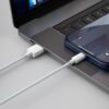 Set 2 cabluri Baseus USB cu Lightning cu incarcare rapida - alb 11