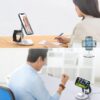 Suport Choetech cu incarcator wireless MagSafe pentru telefon si Airpods 9