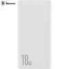 Baterie externa - Baseus Bipow alba